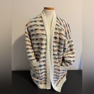Dreamers Cardigan in a Fabulous Rainbow of Colours - Like New